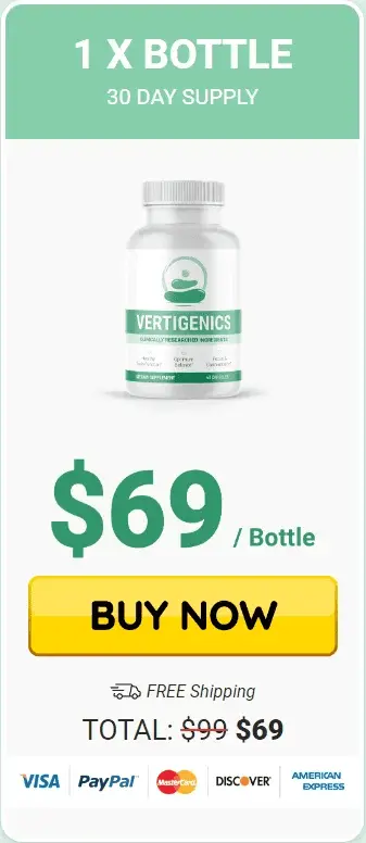 vertigenics 1 Bottle